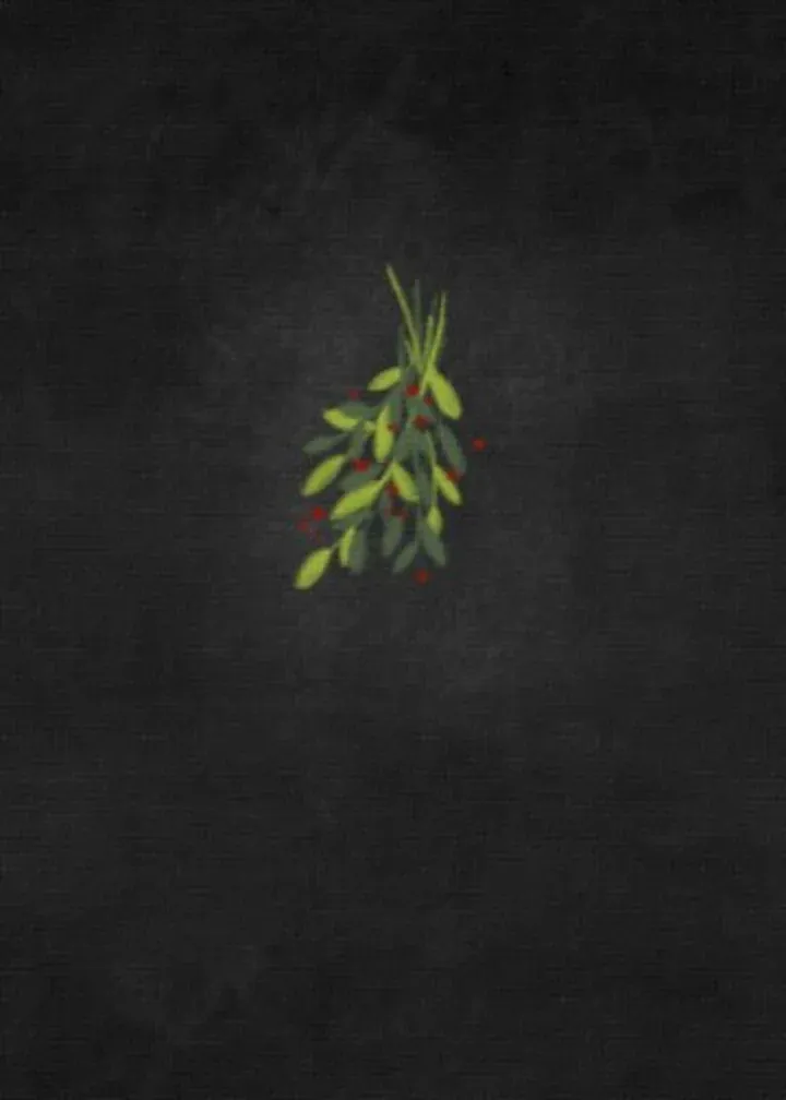 Chalkboard Christmas Photo Frame card inside left