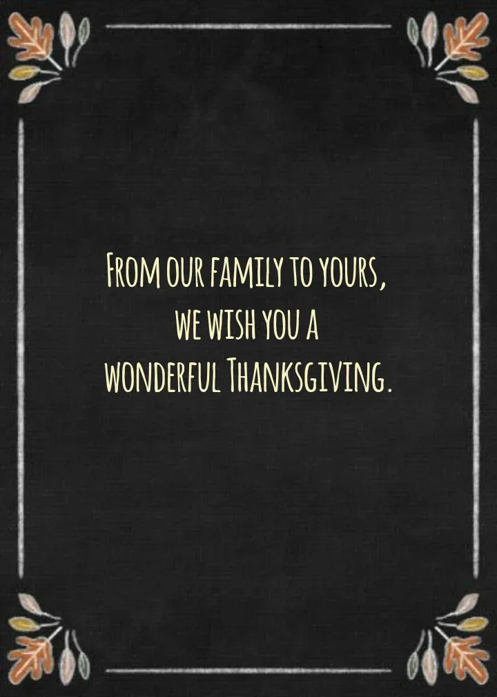 Thankful, Grateful, and Blessed card inside right