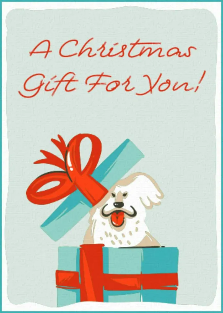 Christmas Gift for You card front