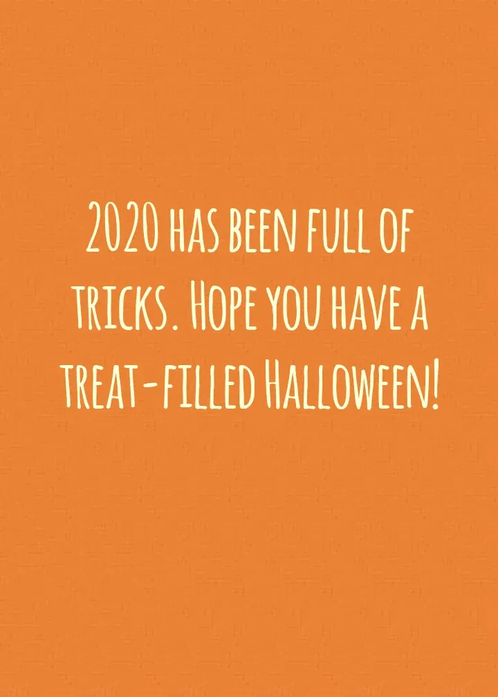 Halloween Boo Photo card inside right