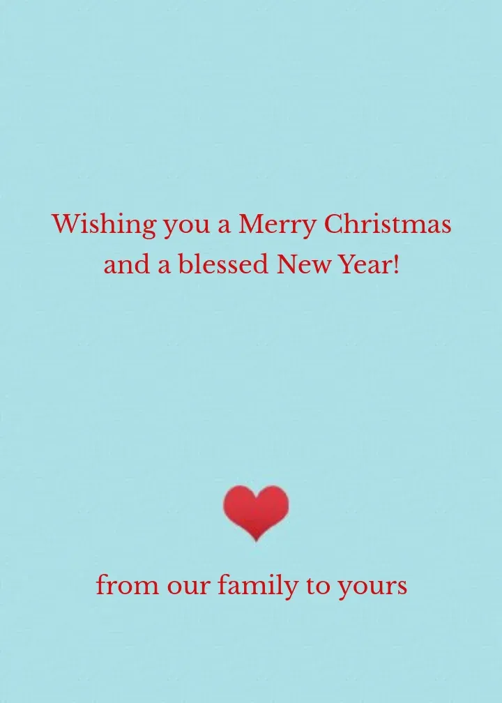 Wonders of His Love card inside right