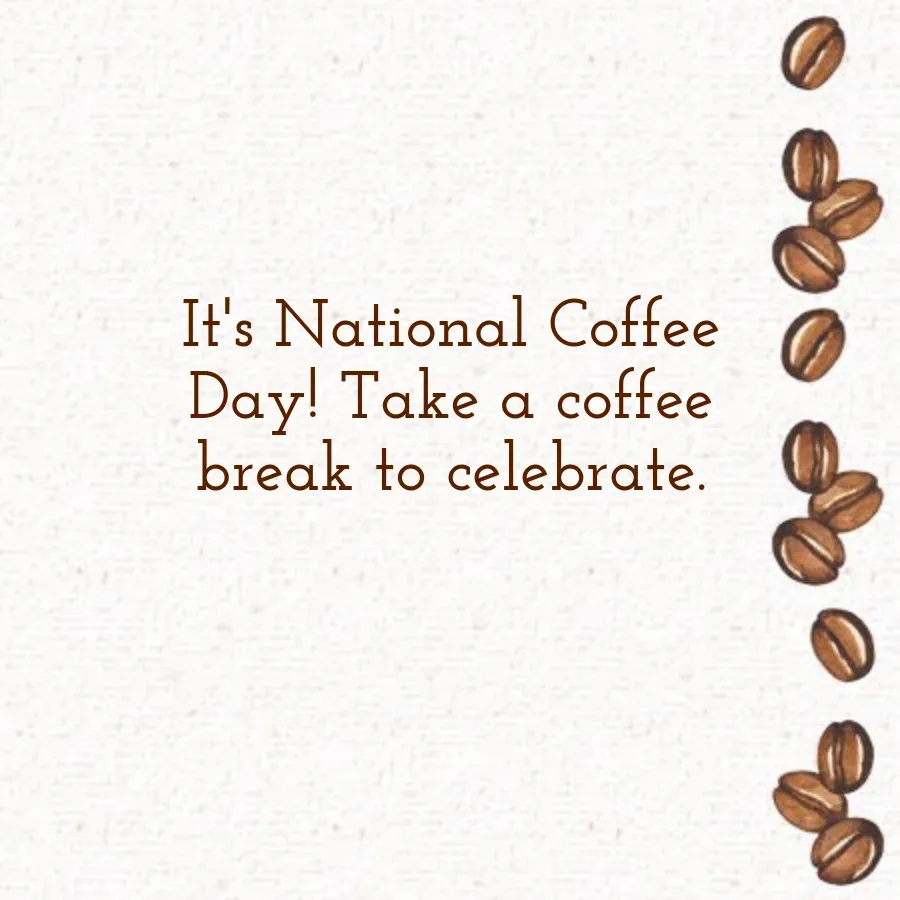 Coffee Time card inside right