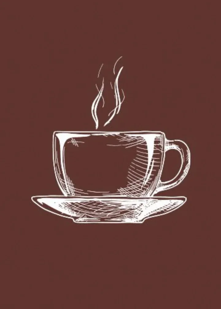 Coffee Photo Frame card inside left