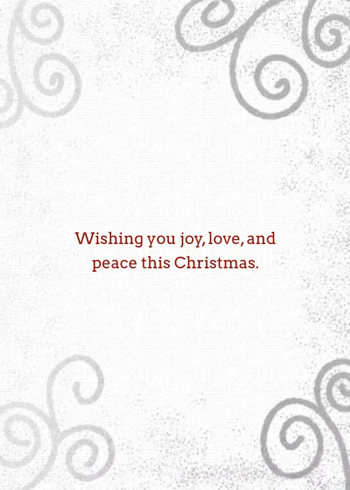 Thankful Christmas card inside right