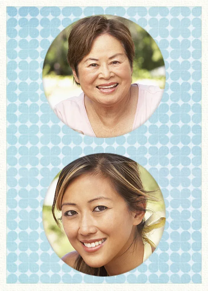 Just Because Photo Circles card front