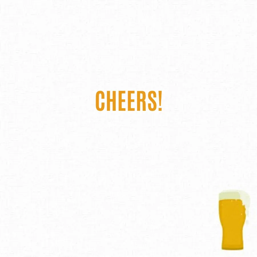 American Beer Day | Oct 27 card inside right