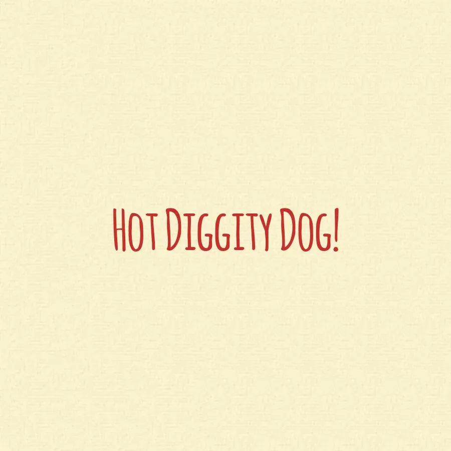 National Hot Dog Day | Jul 15 card inside right