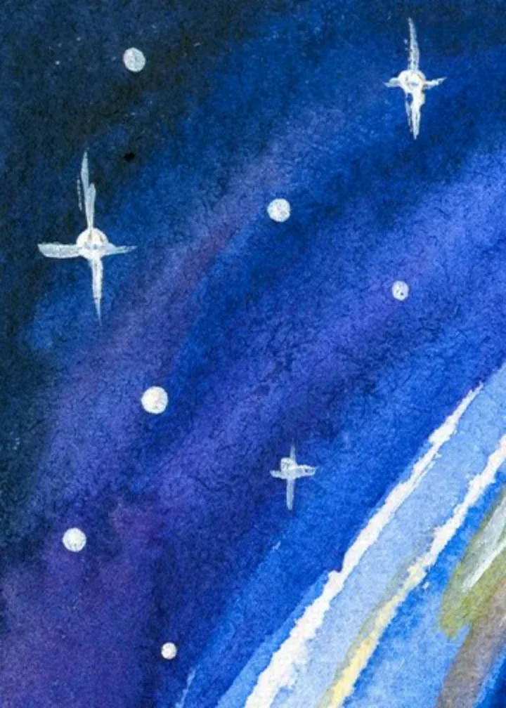 Nativity Angel card inside left