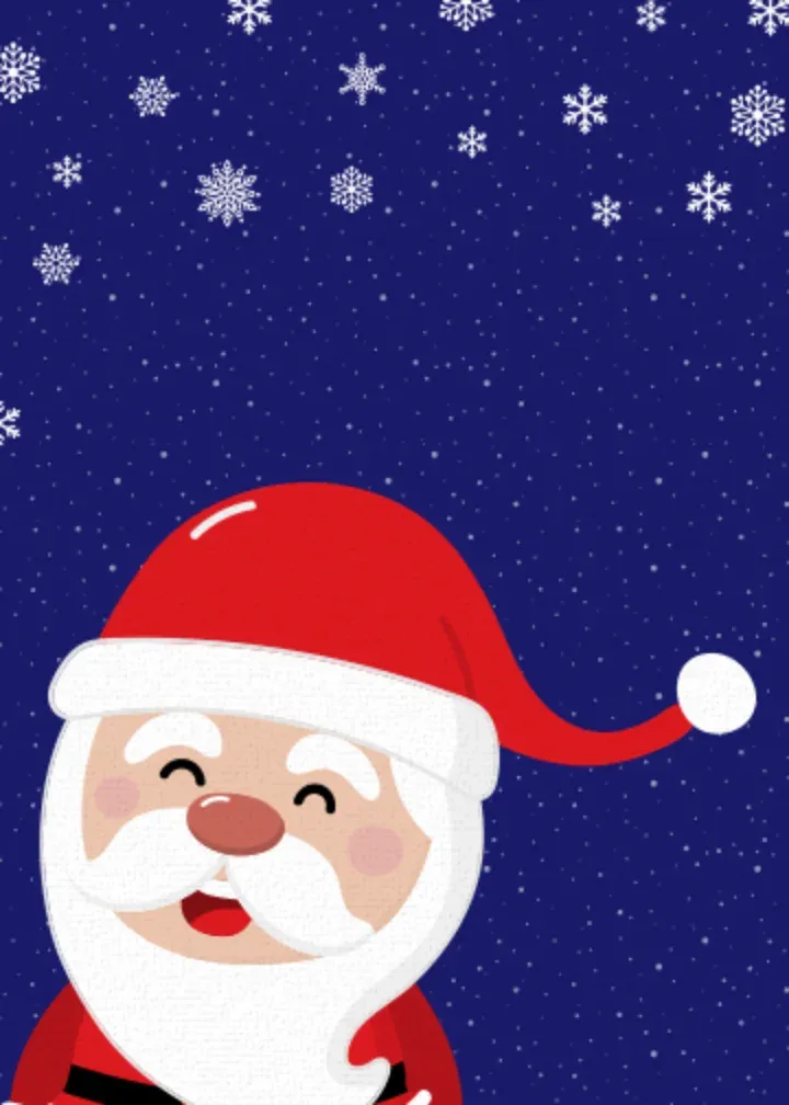 Merry Christmas, Friends card inside left