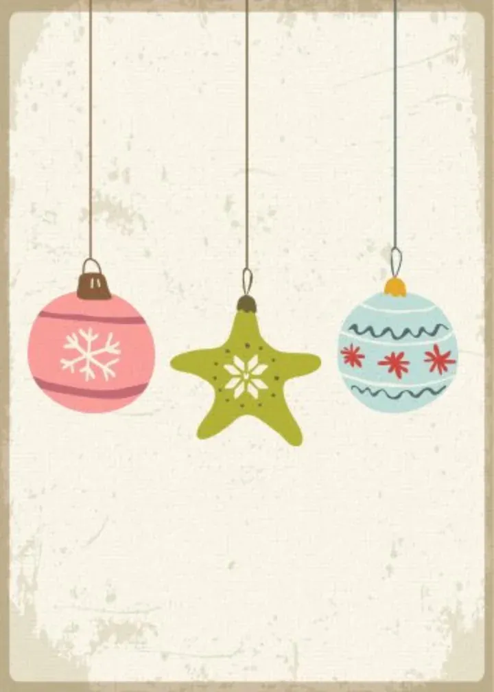 Merry Christmas to my Daughter card inside left