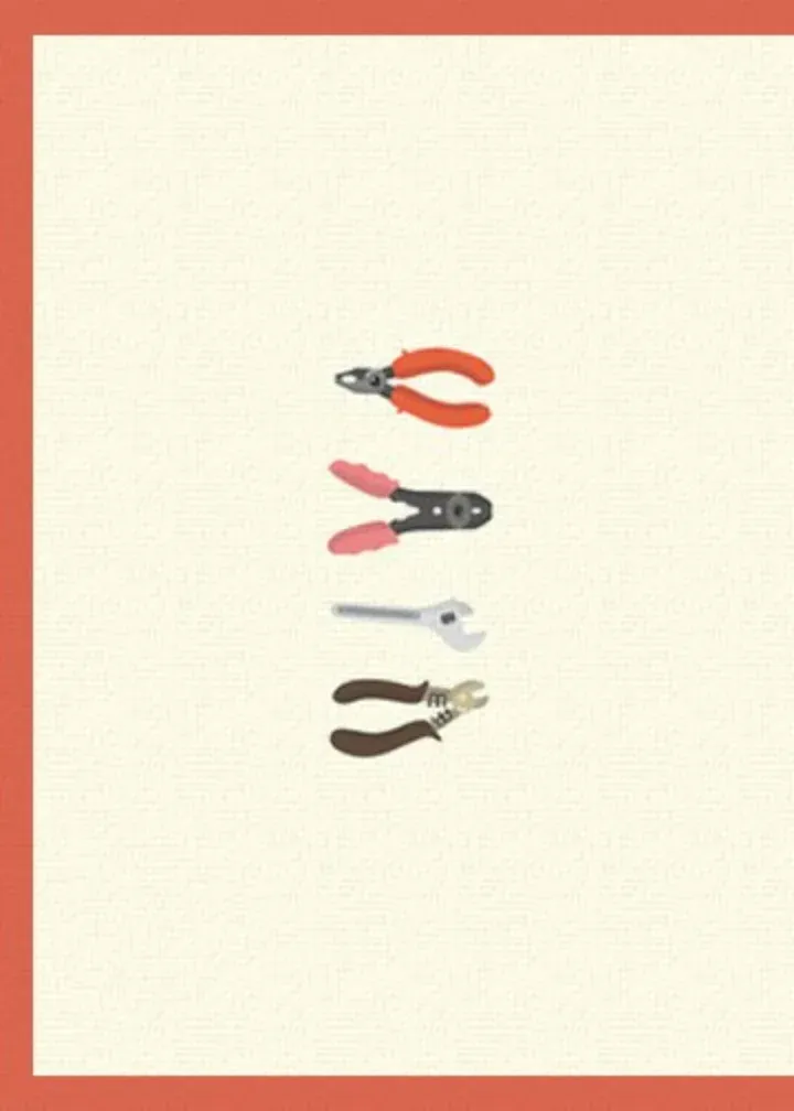 Father's Day Tools card inside left