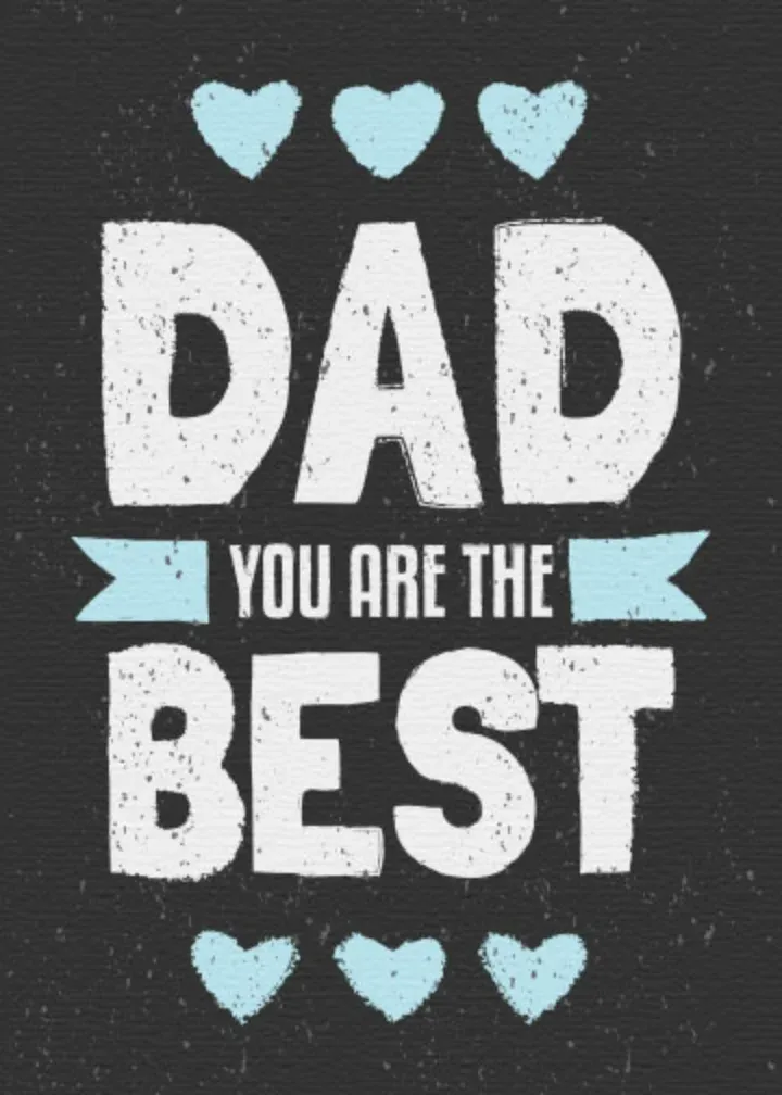 Father's Day Chalkboard card front