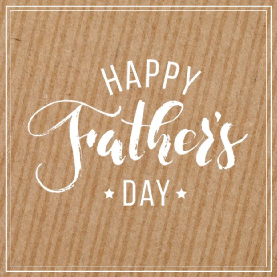 Happy Father's Day card front