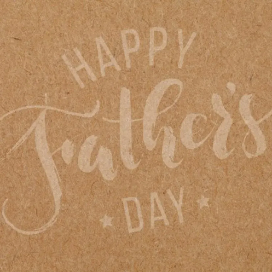 Happy Father's Day card inside left