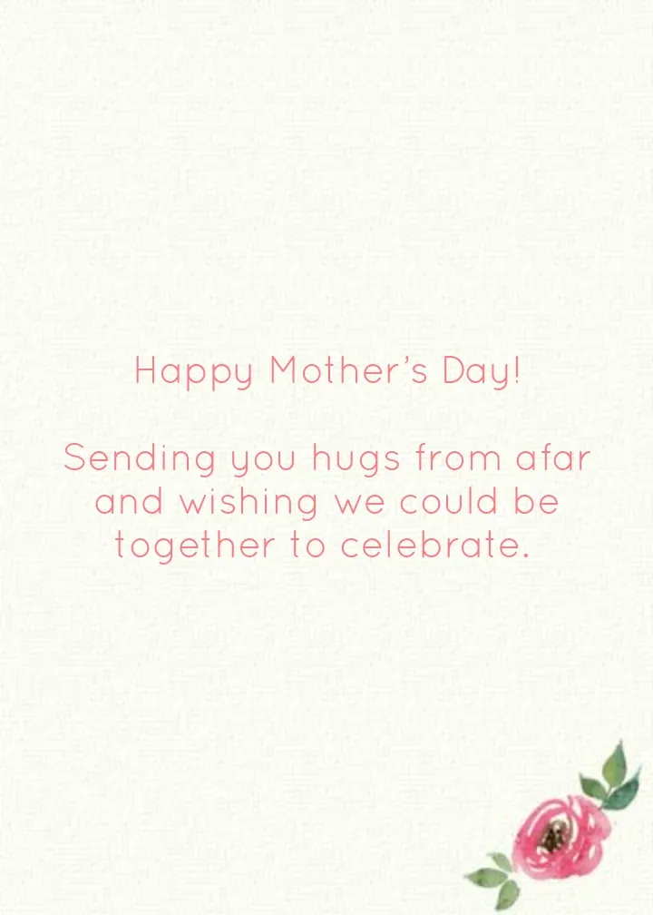 Watercolor Bouquet card inside right