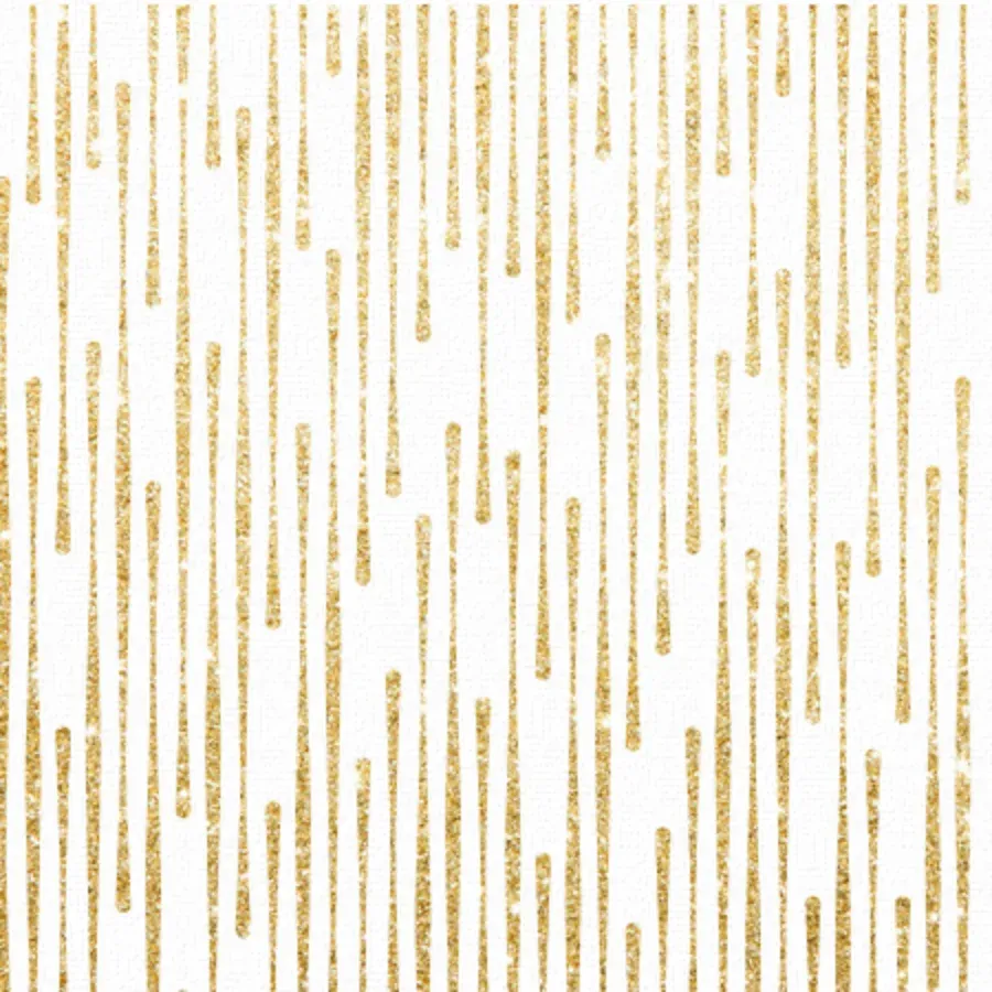 Birthday Script Glitter card inside left