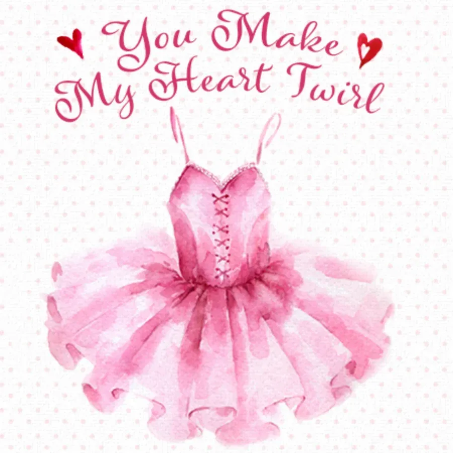 You Make My Heart Twirl card front