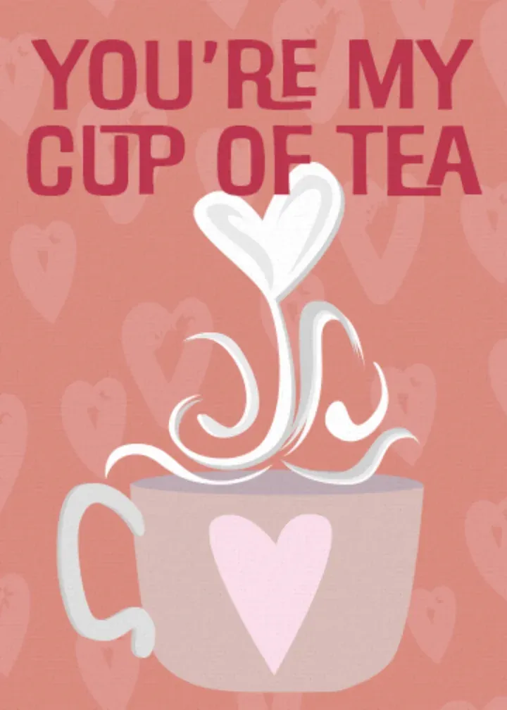 You're My Cup of Tea card front