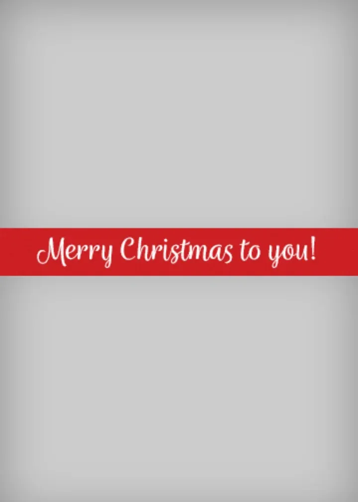 Christmas Photos card front