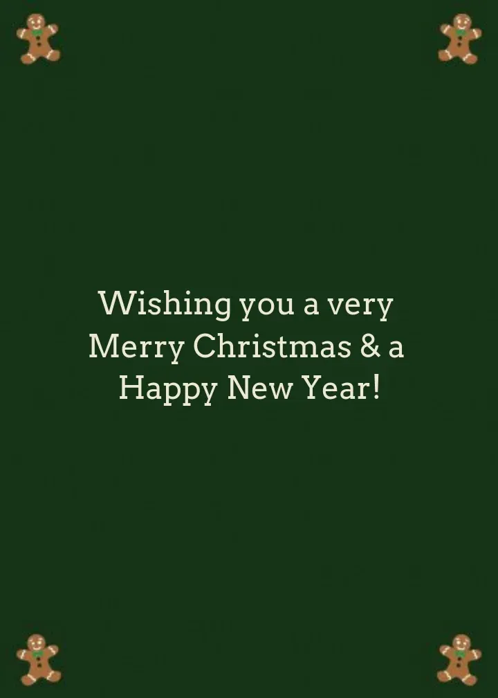 Merry Christmas Photos card inside right