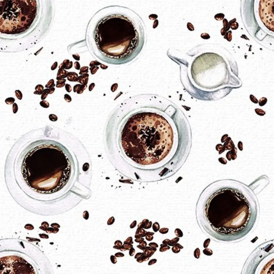 Coffee Beans card inside left