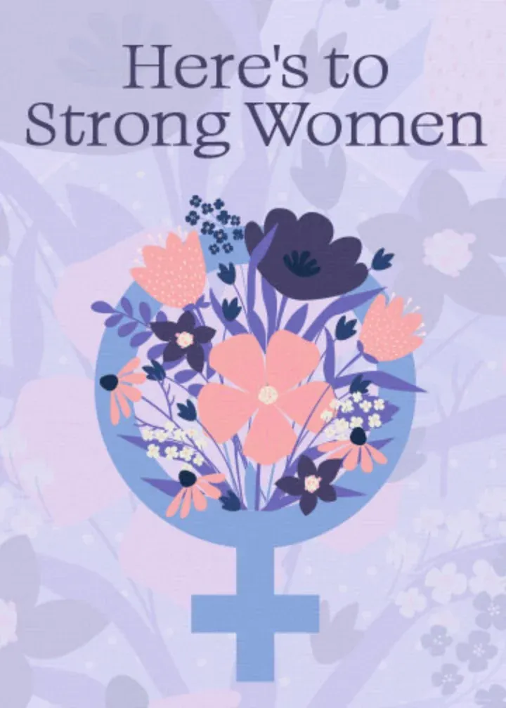 Strong Women card front