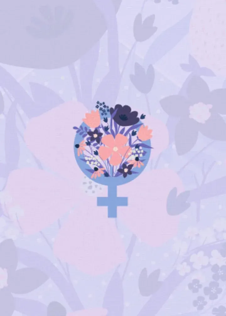 Strong Women card inside left