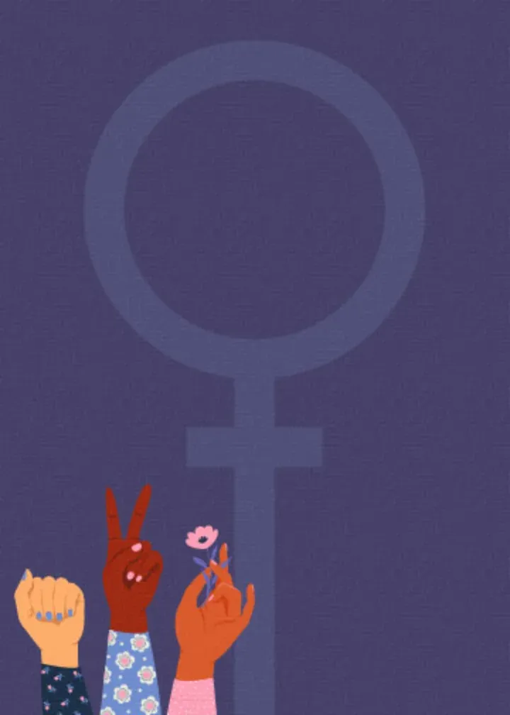 From One Woman To Another card inside left