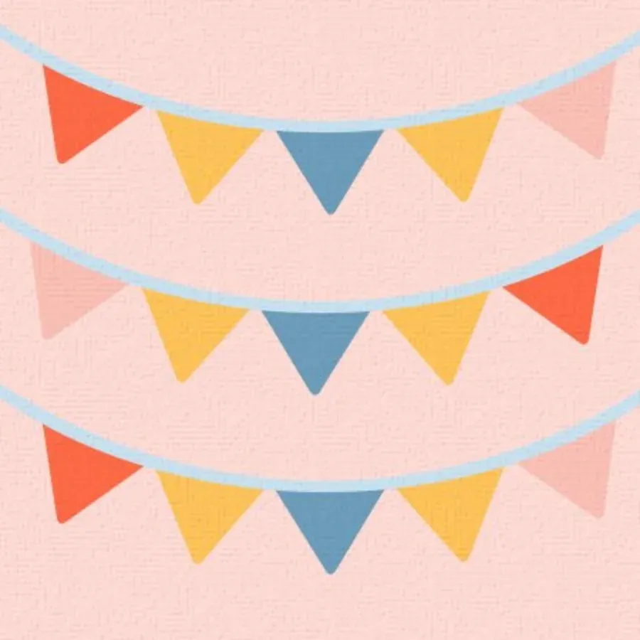 Purim Party card inside left