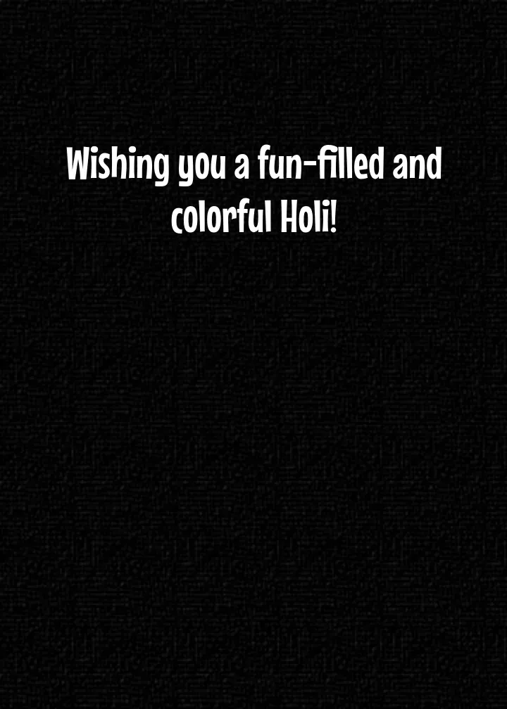 Holi Paint card inside right