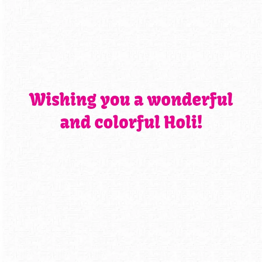 Holi Paint Burst card inside right