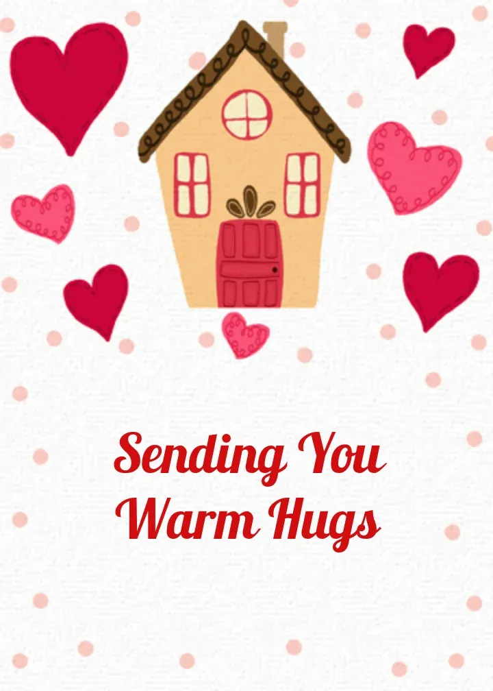 Sending Love card front