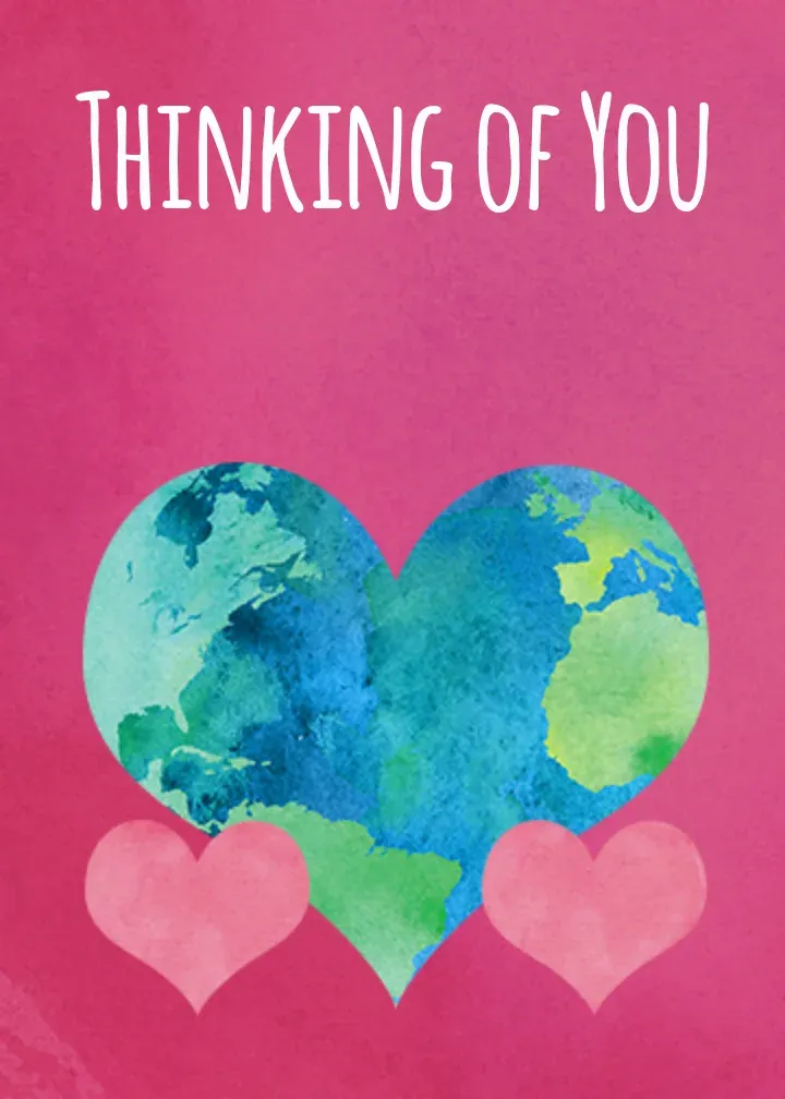 Stay Safe Earth card front