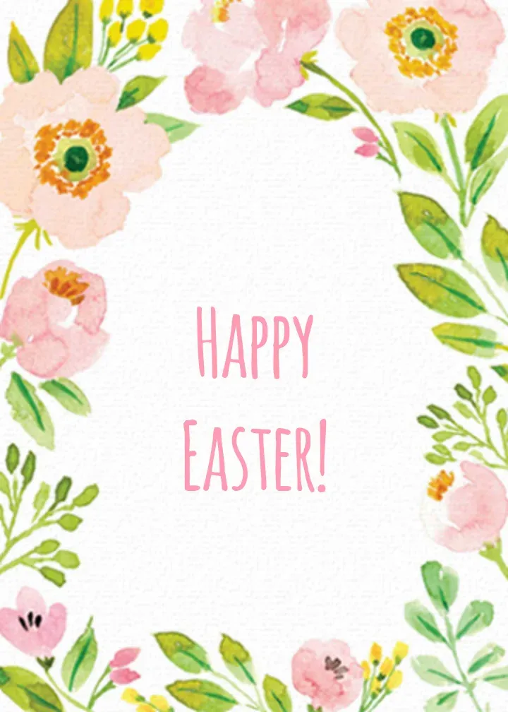 Spring Blossoms card front