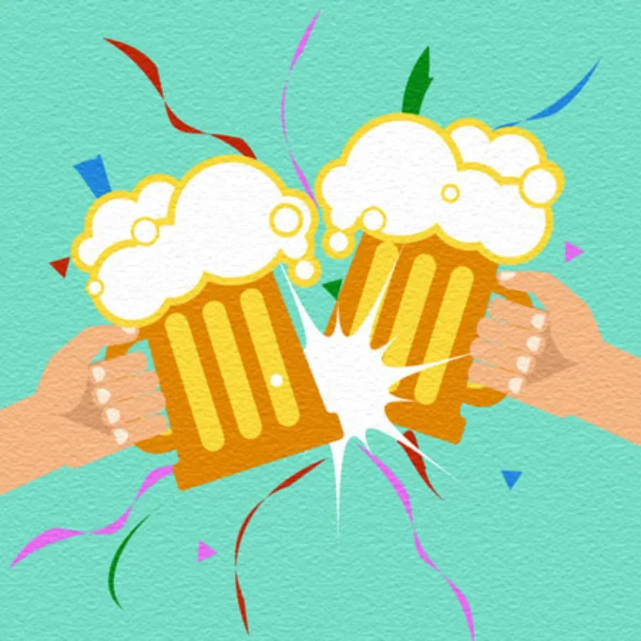 Best Friend Beers card front