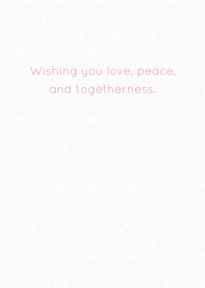 Passover Lettering card inside right