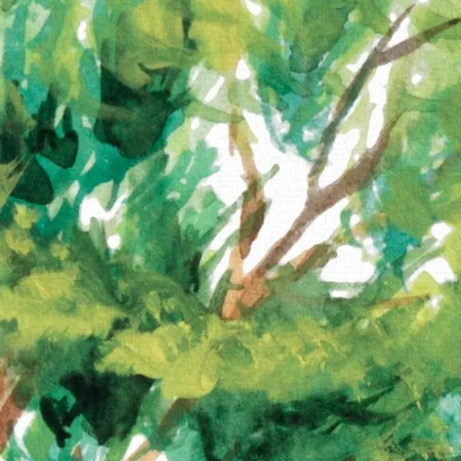 Easter Tree card inside left