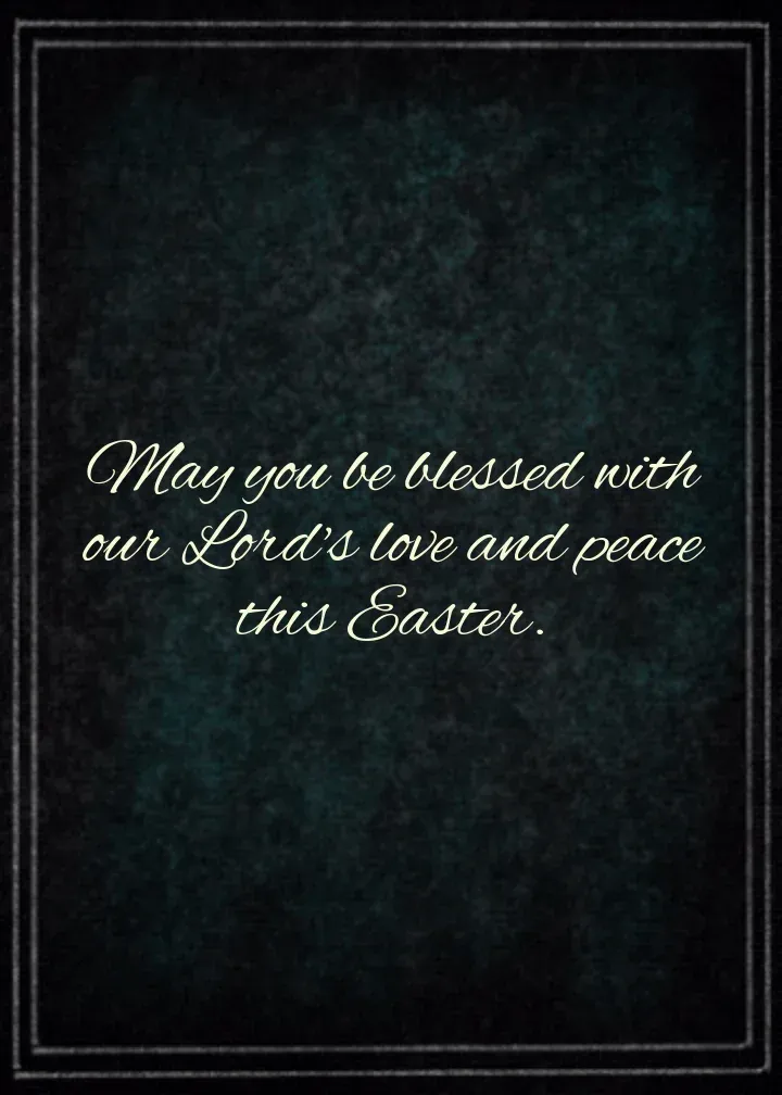 Easter Scripture card inside right