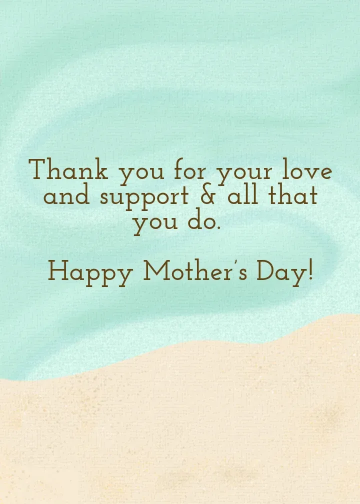 Mom Anchor card inside right