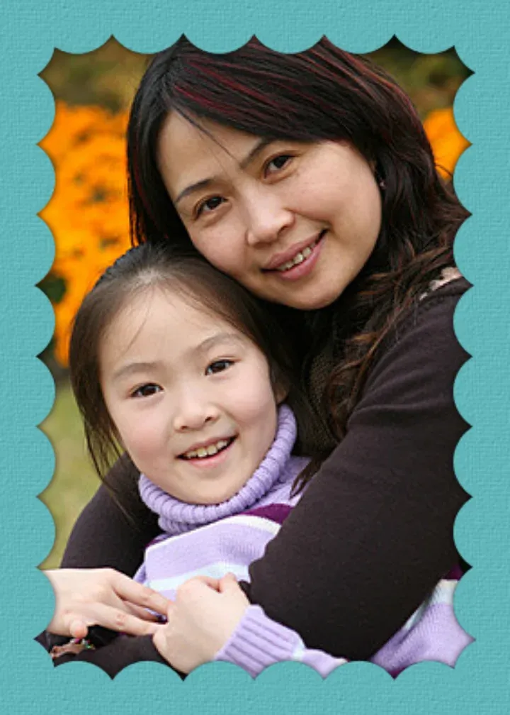 Rounded Border Photo card front