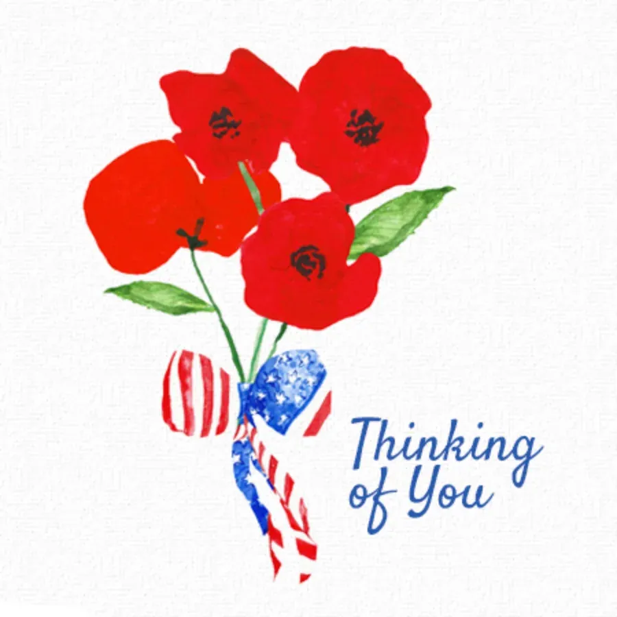 We're Thinking of You card front