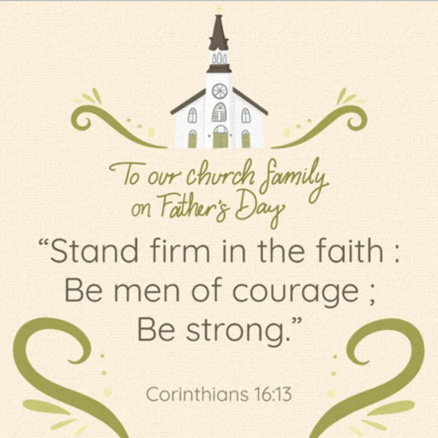 Church Family card front