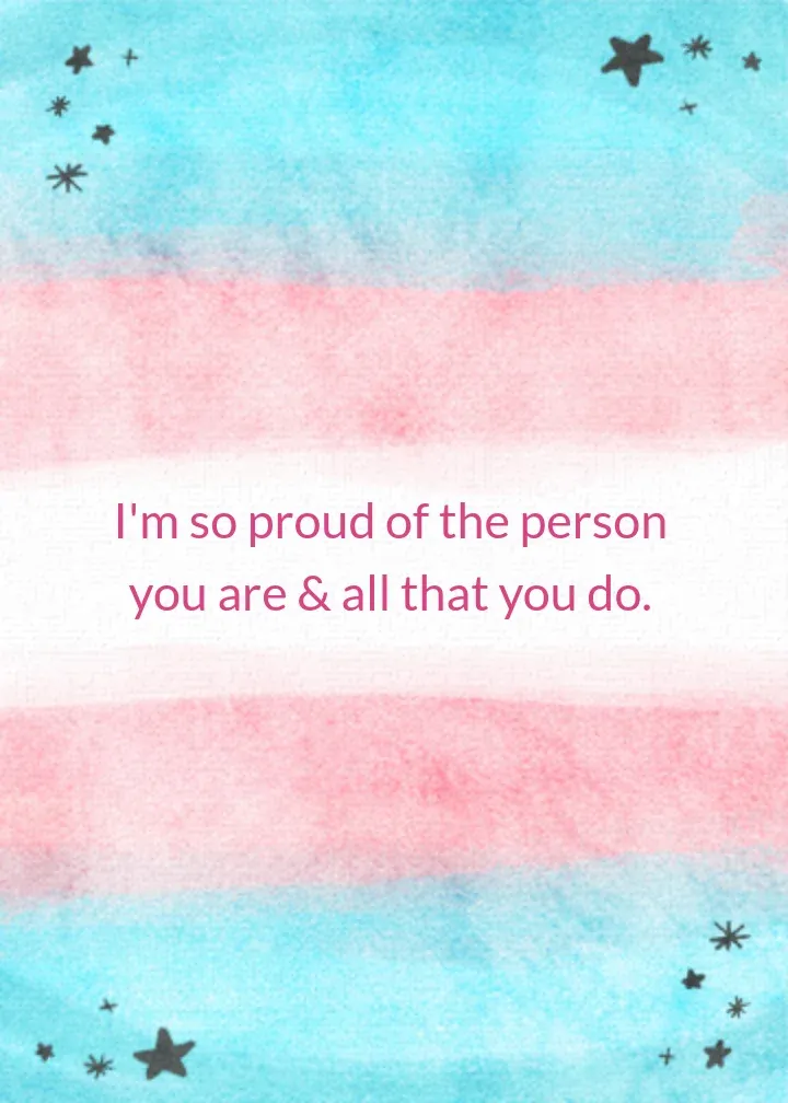 Glad You're You card inside right