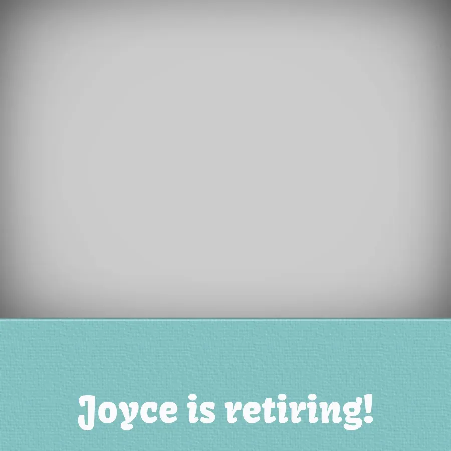 Retirement Photo card front