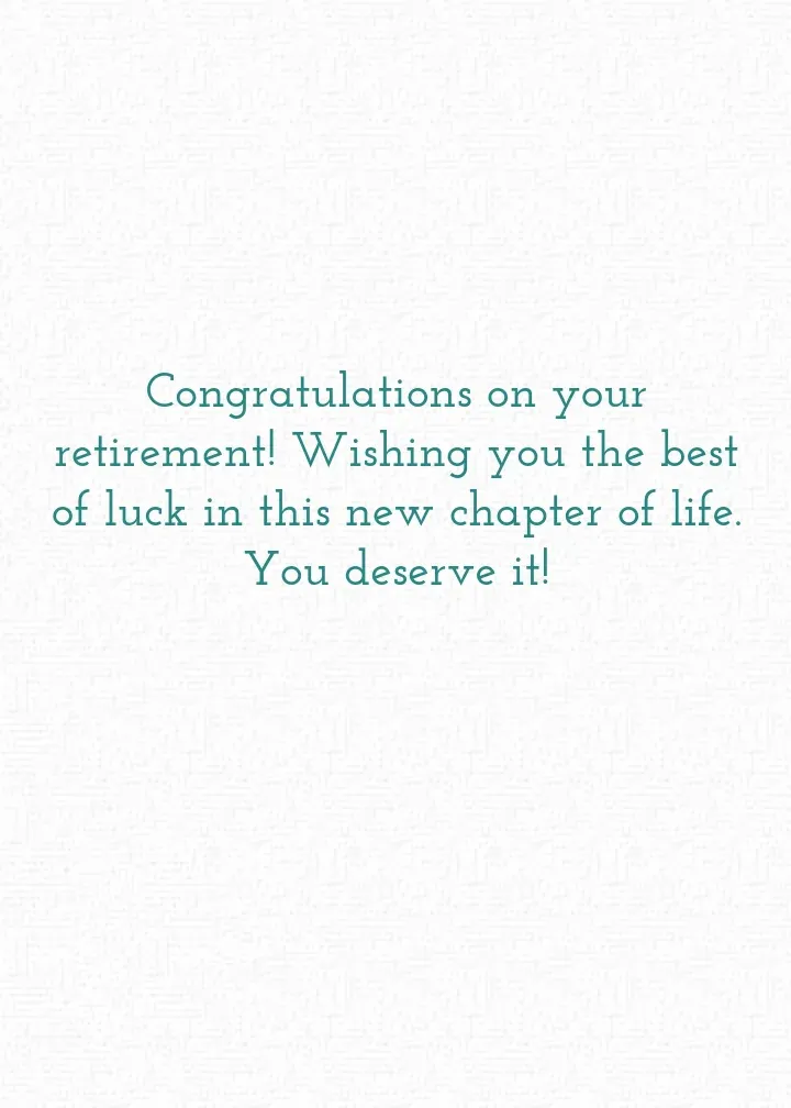 Empty Desk card inside right