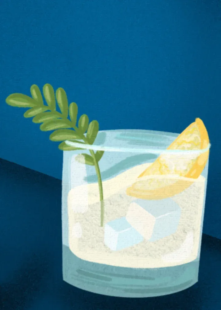 Party Be-GIN card inside left