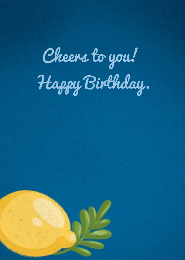 Party Be-GIN card inside right