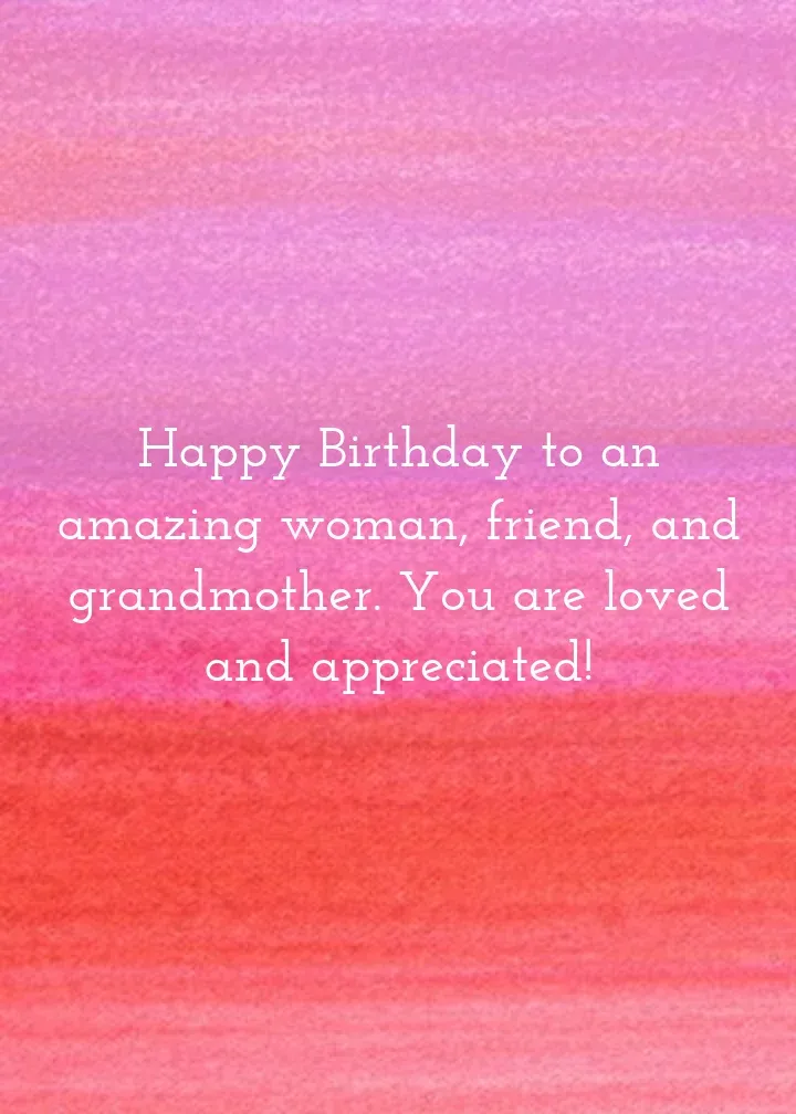 Three Generations Birthday card inside right