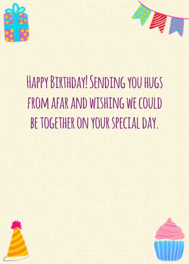 Birthday Party Sketch card inside right