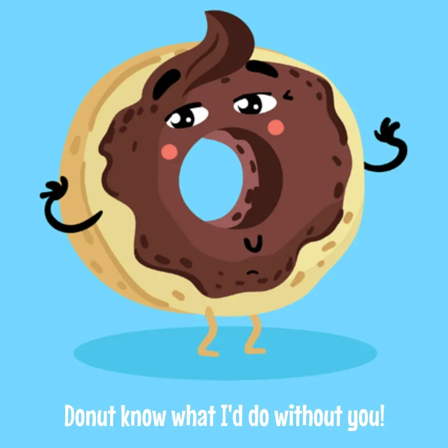 Donut Day card front